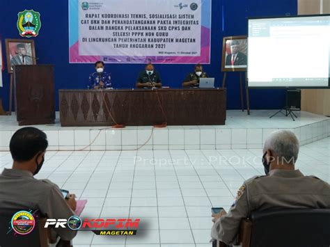 Wakil Bupati Magetan Membuka Rapat Koordinasi Teknis Sosialisasi