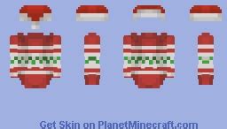 Christmas outfit base Minecraft Skin