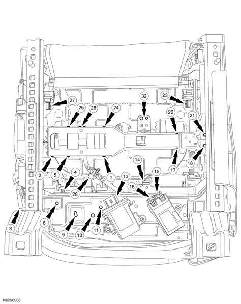 Ford Flex Sel 2009 Power Seats And Parts Diagram Justanswer