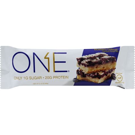 One Protein Bar Blueberry Cobbler Flavored Granola And Energy Bars Sendik S Food Market