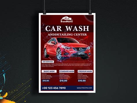 CAR WASH FLYER DESIGN by kamrul huda on Dribbble