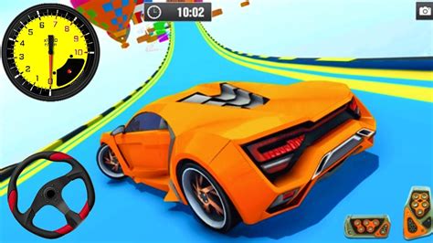 Gt Ramp Car Stunts Racing Simulator Extreme Car Crash Beam Derby