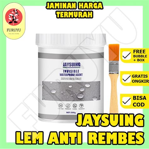 Jual Jaysuing Lem Transparan Transparant Bening Anti Bocor Rembes