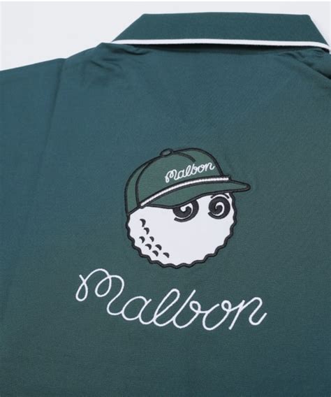 Malbon Golf（マルボンゴルフ）の「malbon Golf Buckets Cap Polo バッグアイコンポロシャツ（ポロシャツ