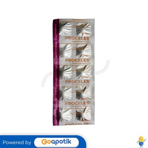 Proceles Strip 10 Tablet Kegunaan Efek Samping Dosis Dan Aturan Pakai