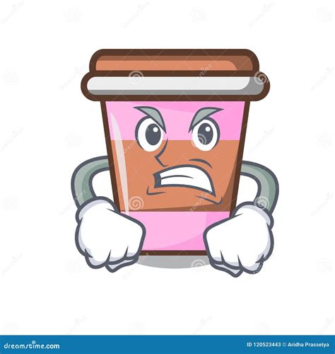 Angry Coffee Maker Cartoon Stock Illustration CartoonDealer 65427034