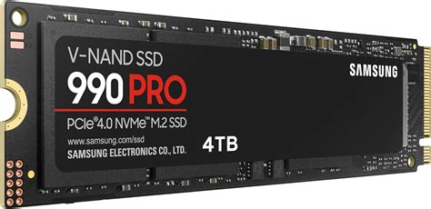 Samsung 990 PRO 4TB NVMe M.2 (MZ-V9P4T0B/AM) | Vuugo