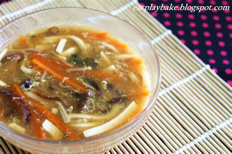 猫兒的天空 Eat Play Bake 酸辣汤 Chinese Hot and Spicy Soup
