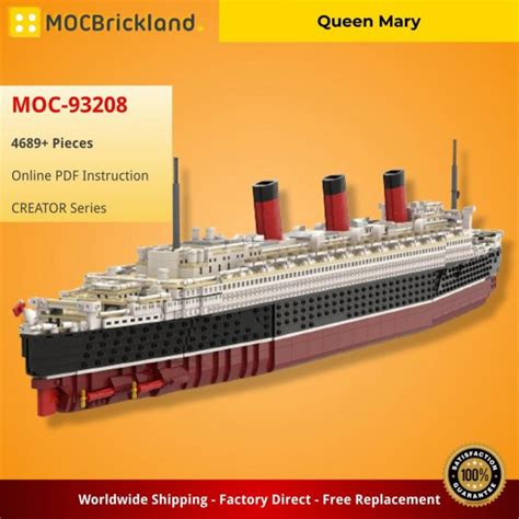 Queen Mary Creator Moc By Bru Bri Mocs With Pieces Moc