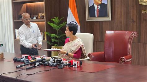 Atishi Takes Charge As Delhi Chief Minister Places Arvind Kejriwal S