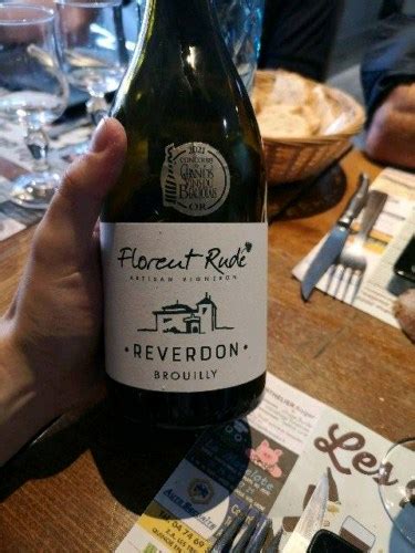 Florent Rude Reverdon Brouilly Vivino US