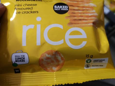 Woolworths Food Mini Cheese Rice Cakes Reviews Abillion