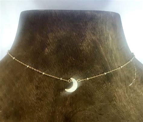 Crescent Moon Choker