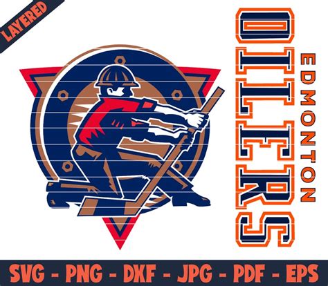 Edmonton Oilers Logo Svg Hockey Team Svg NHL Sport Team Etsy