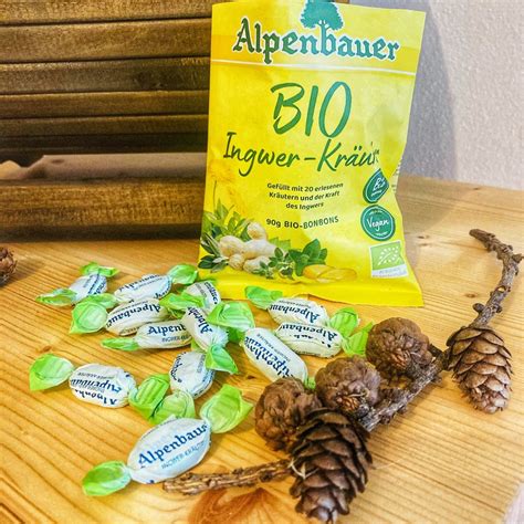 Alpenbauer BIO Ingwer Kräuter Bio Bonbons Reviews abillion