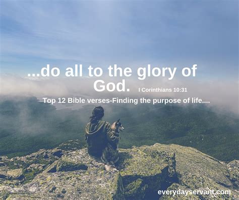 Top 12 Bible Verses The Purpose Of Life Everyday Servant