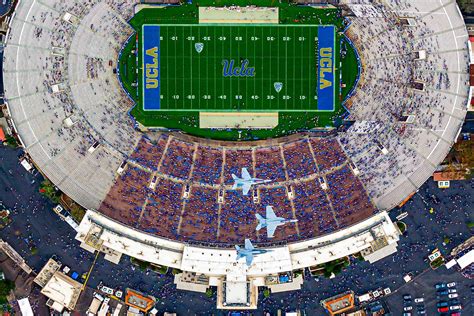 UCLA vs Texas A&M at the Rose Bowl | West Coast Aerial Photography, Inc