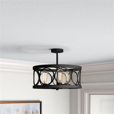 Williston Forge Annabela Semi Flush Mount Reviews Wayfair