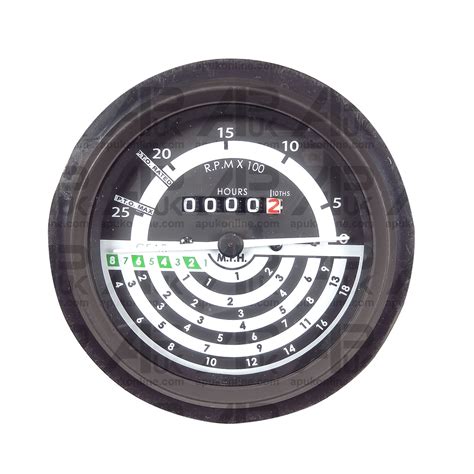john deere tractor acw tractormeter tachometer gauge  mph apuk