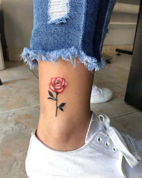 Top 71 Best Small Rose Tattoo Ideas 2021 Inspiration Guide