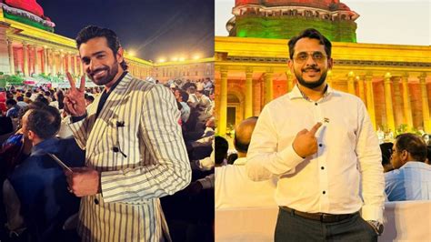 Pm Modi Oath Ceremony 2024 Vishal Singh And Aman Gupta Post Glimpses