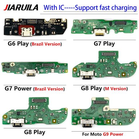 New For Motorola Moto G50 G9 Power G6 G7 G8 Play Plus Usb Charging Port