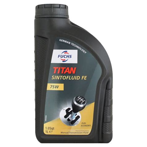 Fuchs Titan Sintofluid Fe W Manual Transmission Oil Gl W Gear