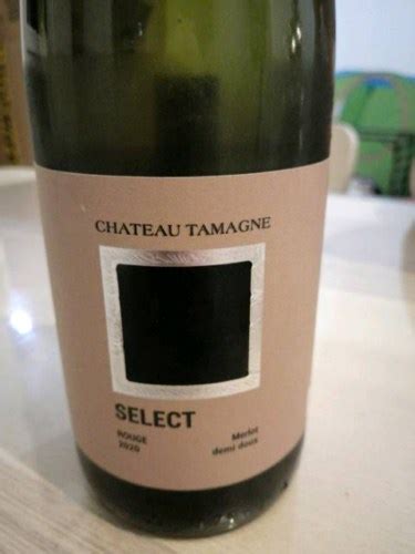 Château Tamagne Select Merlot Vivino US