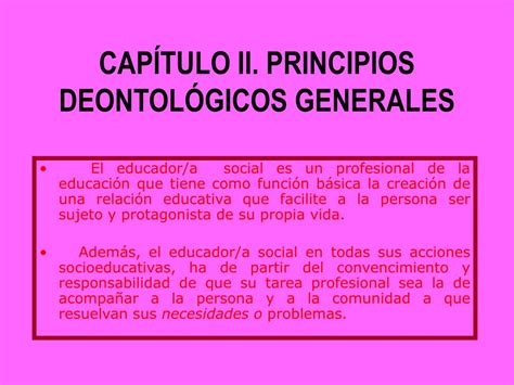 Ppt CÓdigo DeontolÓgico Educador Social Powerpoint Presentation Free