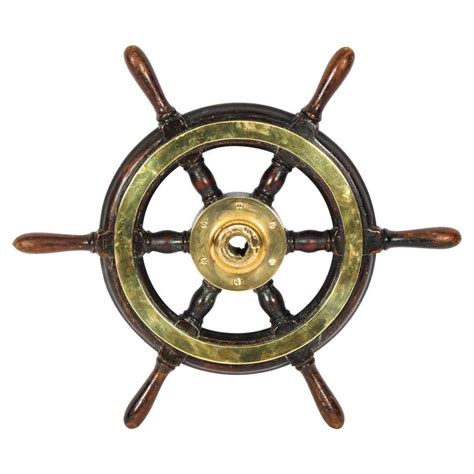 Authentic Eight Spoke Ships Wheel For Sale At 1stdibs