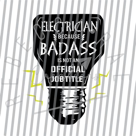 Electrician Split Monogram Logo 2 Svg Electrician Files For Cricut