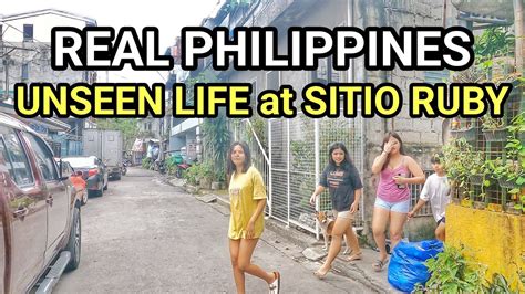 UNBELIEVABLE ALLEY WALKING HIDDEN LIFE EXPERIENCE At Sitio Ruby