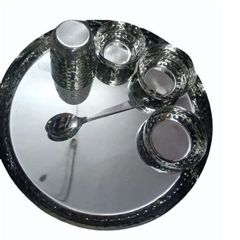 11inch Stainless Steel Dinner Set At Rs 400 Set SS Dinner Set In