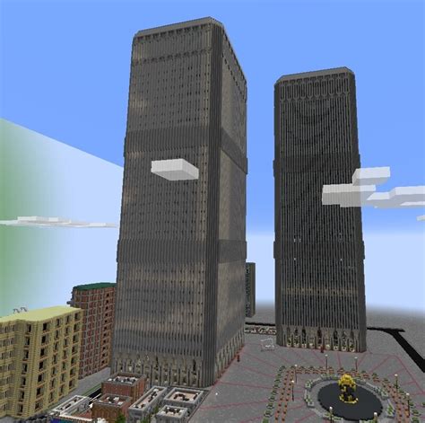 Twin Towers Minecraft Map