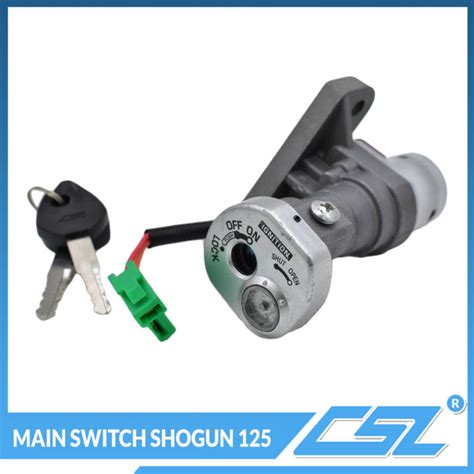 CSL Motor Parts Japan Quality Ignition Main Switch For Suzuki Shogun