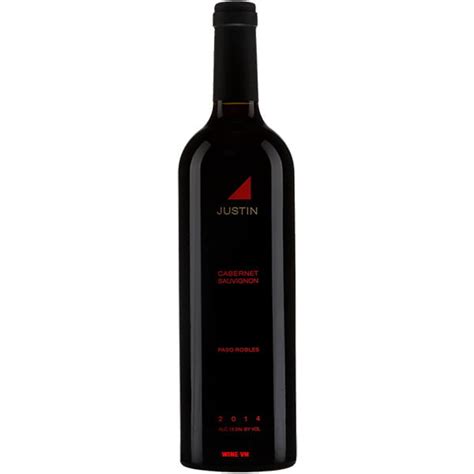 Rượu Vang Justin Cabernet Sauvignon Paso Robles Wine Vn