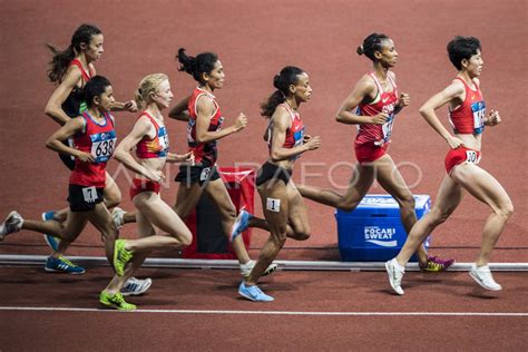 Atletik Lari Meter Putri Final Antara Foto