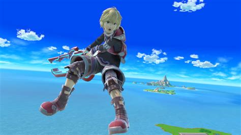 Smash 4 Shulk Face And Hair Super Smash Bros Ultimate Mods