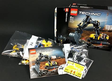 LEGO Technic 42121 Hydraulikbagger im Review - zusammengebaut