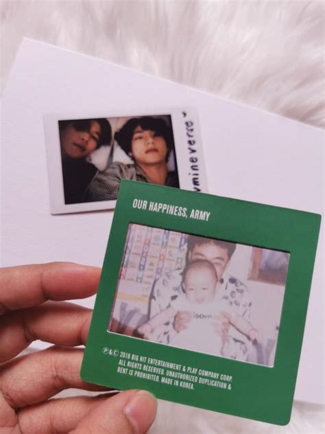 Wts Lfb Bts Season S Greetings V Taehyung Baby Photo Hobbies