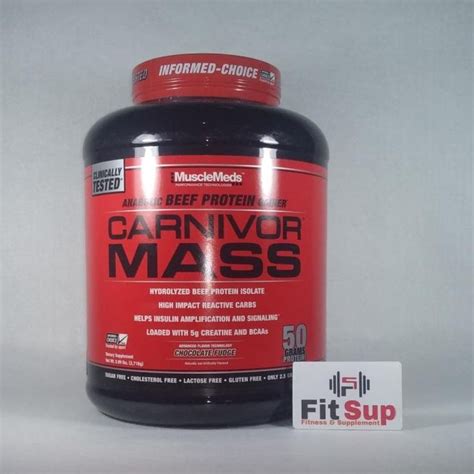 Jual ORIGINAL CARNIVOR MASS 6lbs Carnimass Susu Gainer Penambah Berat