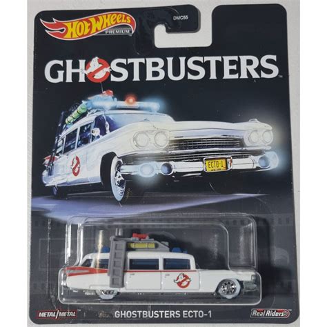 Ghostbusters ECTO Hot Wheels Premium Shopee Brasil