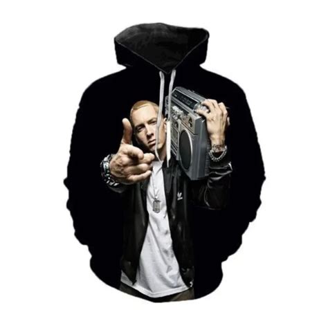 3D Eminem Hoodie, Eminem Rapper Hoodie, Eminem Slim Shady Hoodies sold by Aurora Felicia | SKU ...