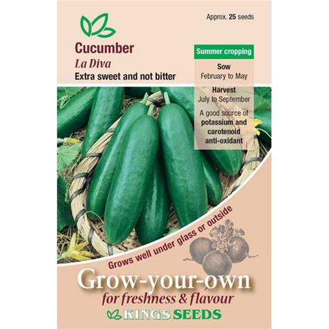 La Diva Cucumber Seeds A Leading Supplier Of Vegetable Seeds In Essex