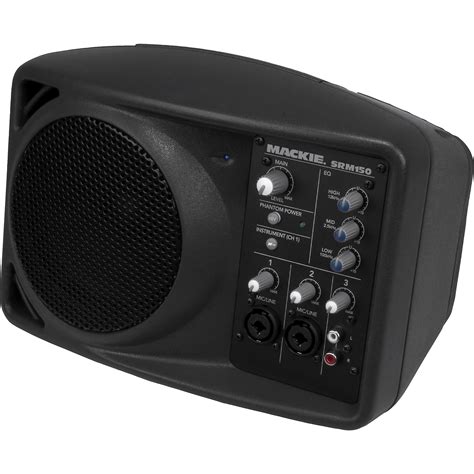 Mackie SRM150 Active Speaker (Black) | Musician's Friend