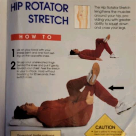 Hip rotator stretch by Kenneth M. - Exercise How-to - Skimble