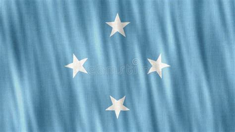 Federated States Of Micronesia National Flag Stock Footage Video Of