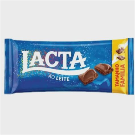 Chocolate Ao Leite Lacta Tamanho Família 165g Em Promoção Ofertas Na