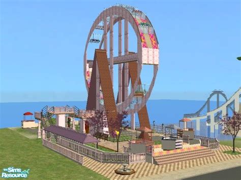 The Sims Resource - Wonderland~ A summer amusement park~ (5-2 FerrisWheel)