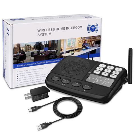 Digital FM Wireless Intercom System for Home and Office (3 Stations) – 7 | OMG Solutions